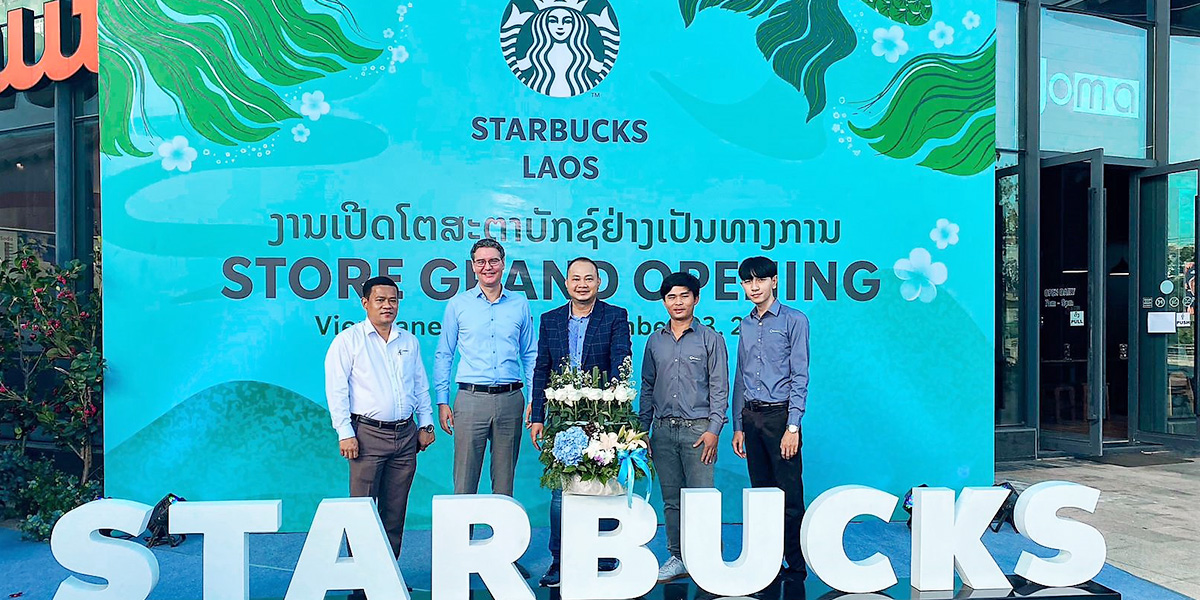 Starbucks in Vientiane